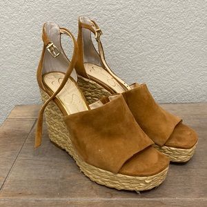 Jessica Simpson espadrilles wedge sandal.